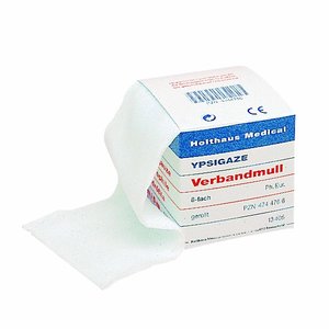 Verband Mull Verbandmull  8-fach gerollt  Spendersch....